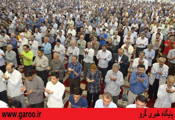 نماز عید سعید فطر در شهرستان نهاوند اقامه شد+ تصاویر