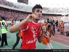 نظر مهاجم پرسپولیس در مورد شادی عجیب پس از گل