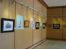 نمایشگاه هنرهای تجسمی در نهاوند برپاست