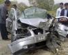 4 زائر عراقی براثر واژگونی خودرو در نهاوند مصدوم شدند